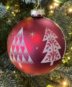 Red Ball Ornament