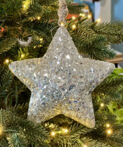 Glass Star Ornament