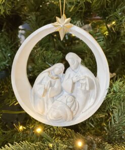 Ceramic Nativity Ornament